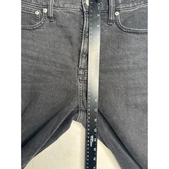 Madewell The Perfect Vtg Jean Black High Rise Straight Leg Denim 26 CKP455980076 - Picture 8 of 14